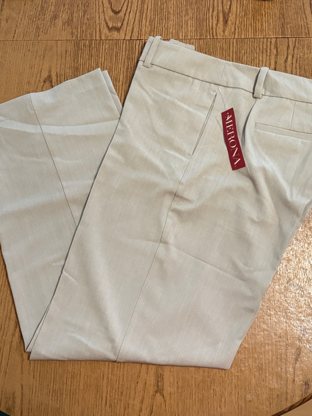 Merona Women's Light Beige Dress Trousers
